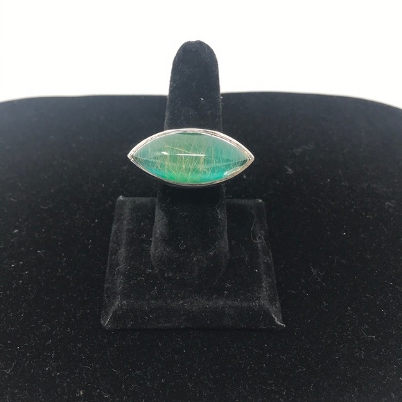 pianegonda Jewelry - PIANEGONEA sterling silver green stone Cocktail ring